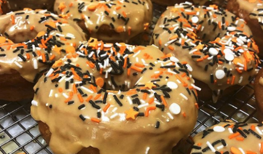 Autumn Frosted Donuts